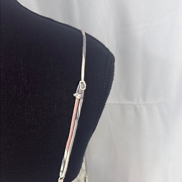 Wilfred Aritzia Cream Sheath Maxi Dress Sleeveless Size 4 - Picture 13 of 14